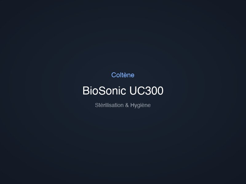 BioSonic UC300