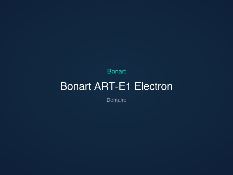 Bonart ART-E1 Electron