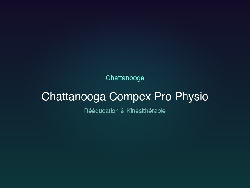 Chattanooga Compex Pro Physio