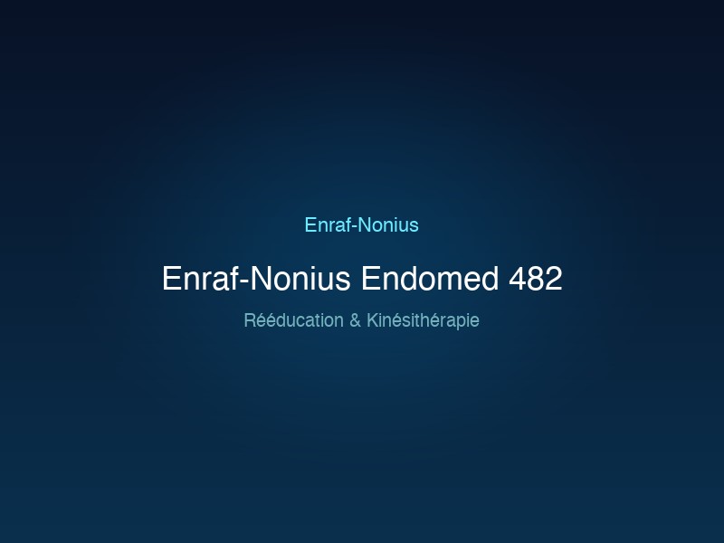 Enraf-Nonius Endomed 482
