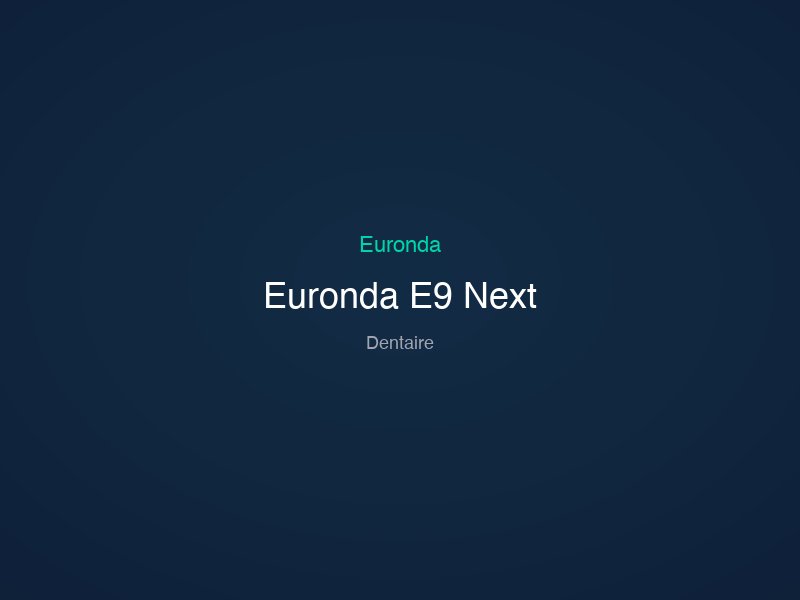 Euronda E9 Next