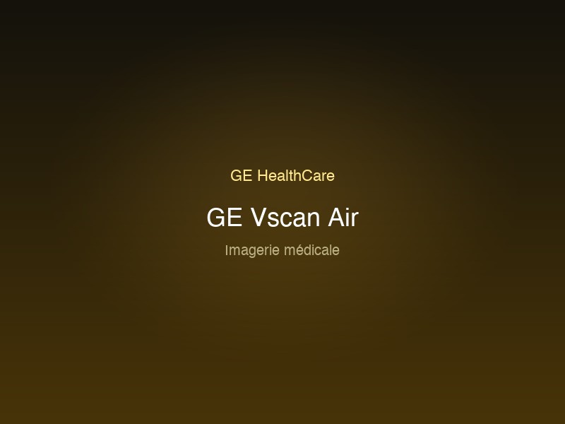 GE Vscan Air