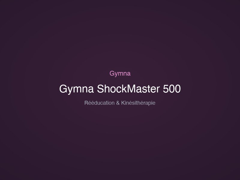 Gymna ShockMaster 500
