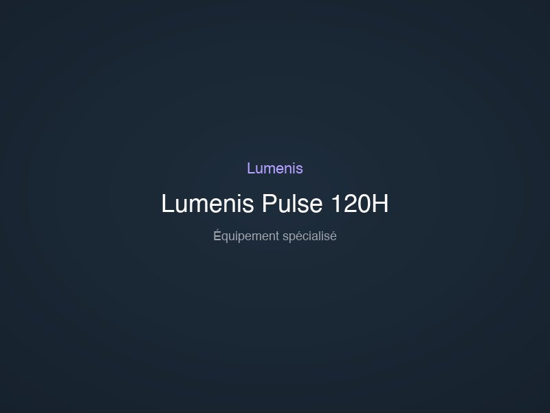 Lumenis Pulse 120H