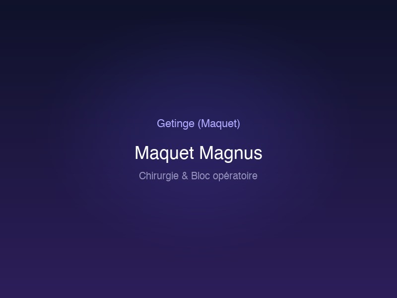 Maquet Magnus