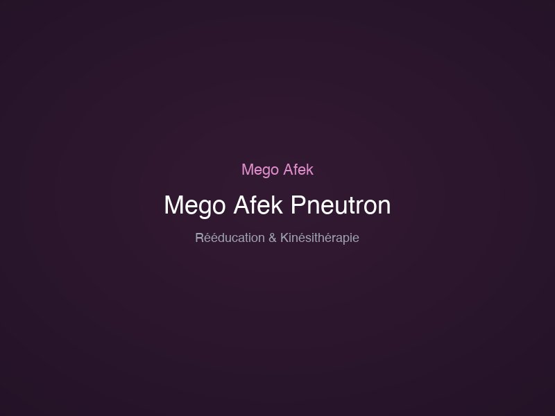 Mego Afek Pneutron