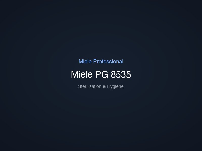 Miele PG 8535