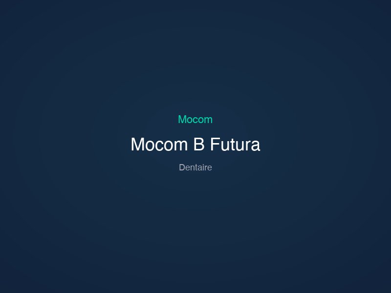 Mocom B Futura
