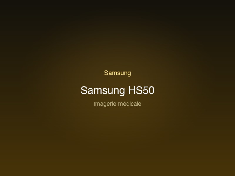 Samsung HS50