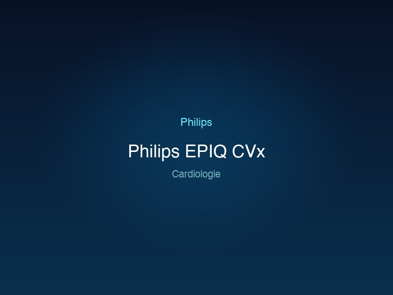 Philips EPIQ CVx