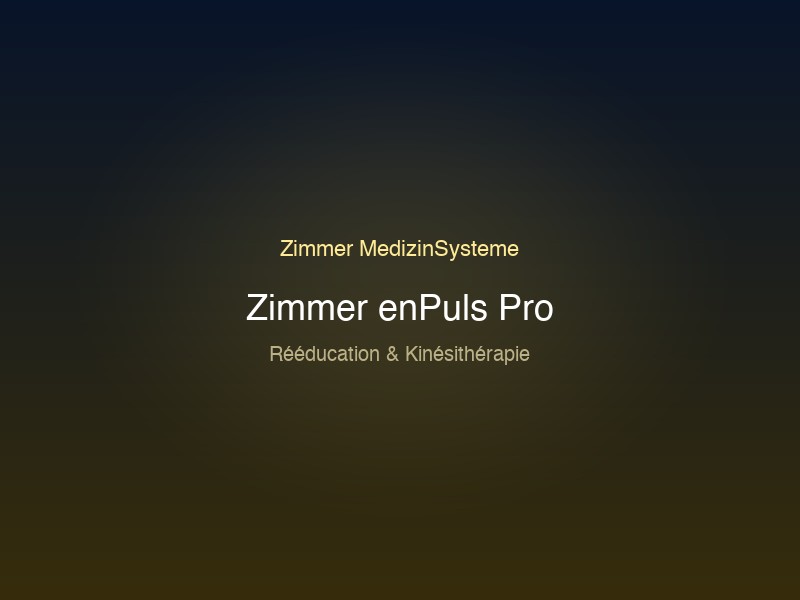 Zimmer enPuls Pro
