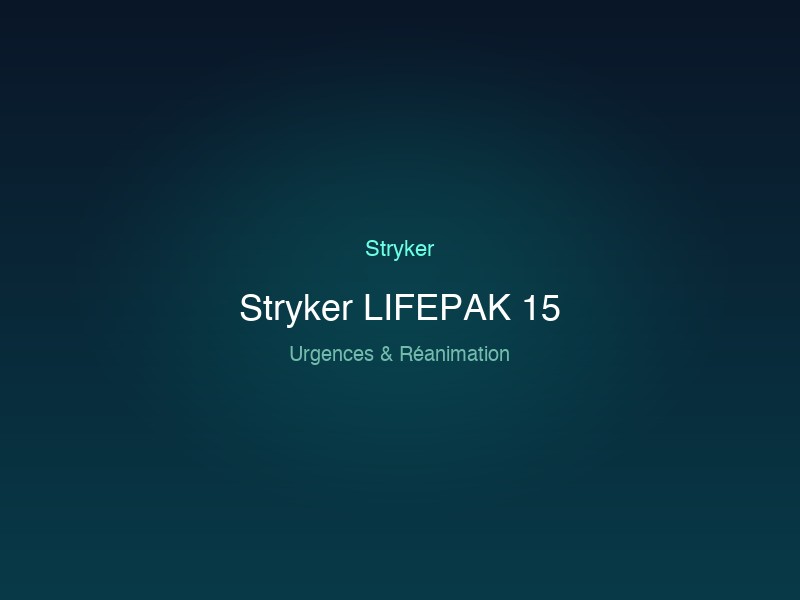 Stryker LIFEPAK 15