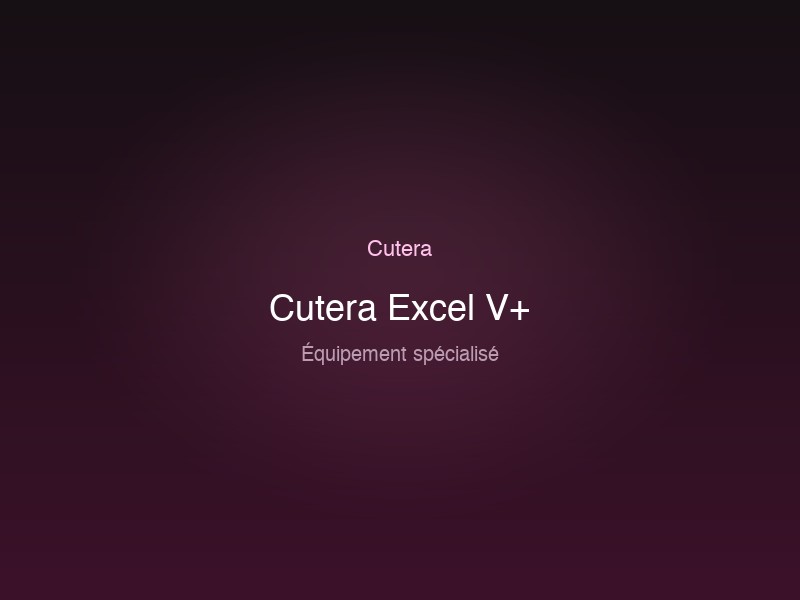 Cutera Excel V+
