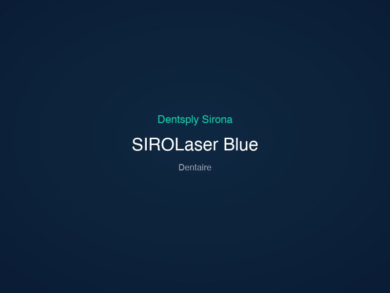 SIROLaser Blue