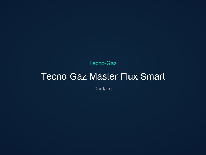 Tecno-Gaz Master Flux Smart