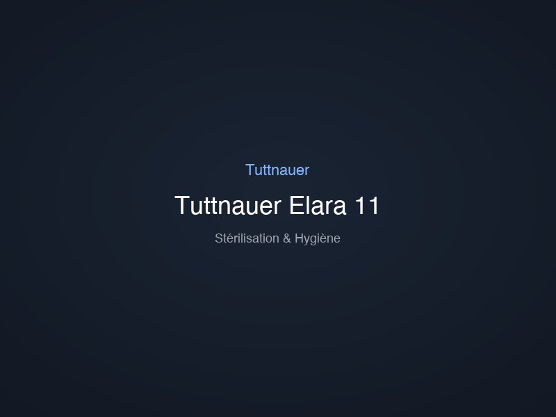Tuttnauer Elara 11