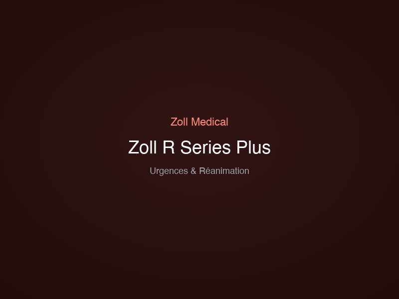 Zoll R Series Plus